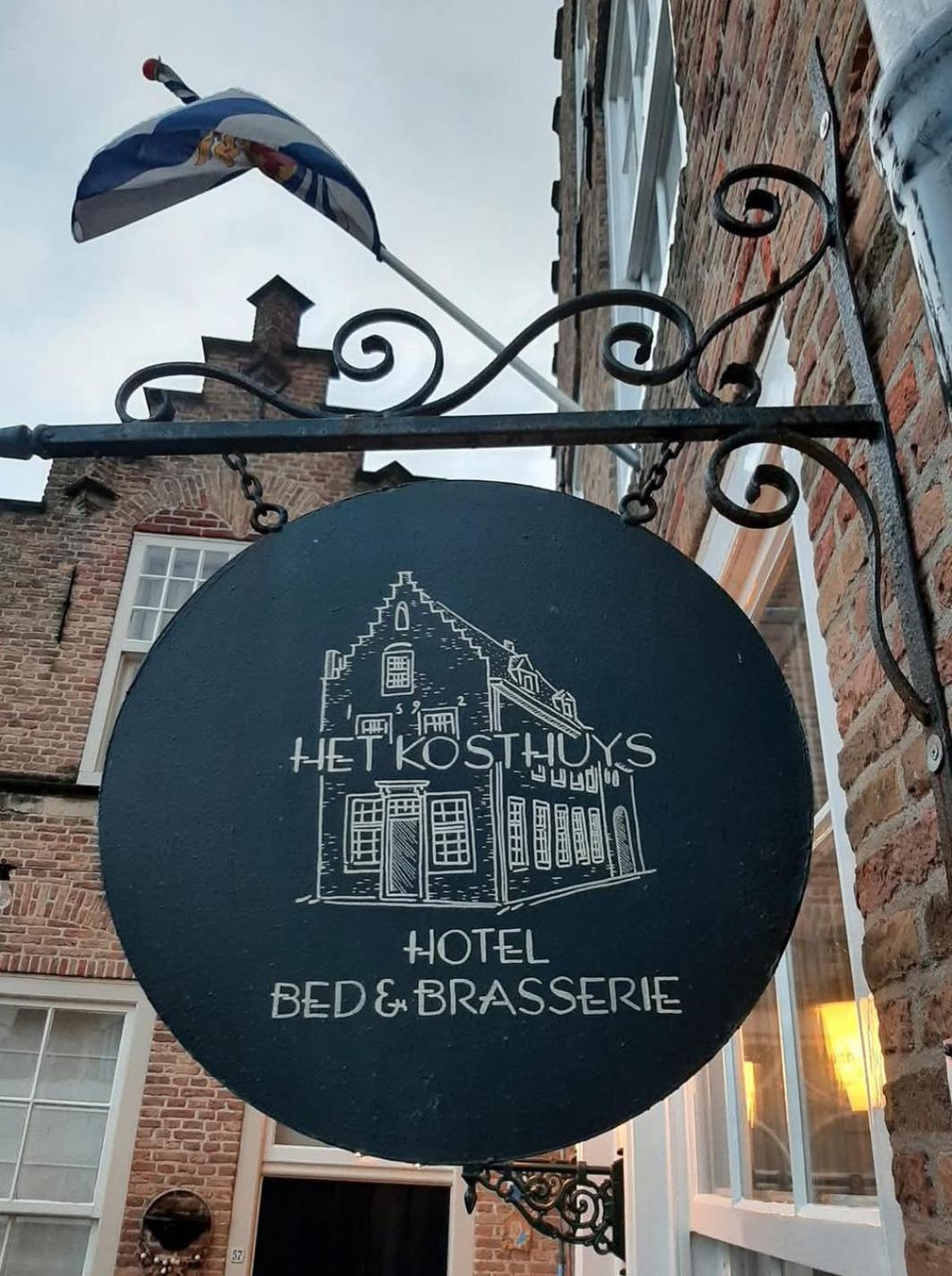 Bed & Brasserie Het Kosthuys Sint-Maartensdijk Exterior photo